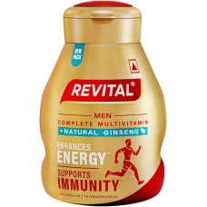 Revital H Men Multivitamin with Natural Ginseng for Immunity Strong Bones Energy 10s Revital H Men Multivitamin with Natural Ginseng for Immunity Strong Bones Energy 10s