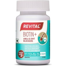 Revital Biotin+ Amla and DHT Blockers Tablet 50s Revital Biotin+ Amla and DHT Blockers Tablet 50s