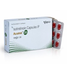 Acutret 20 Isotretinoin Capsules IP 20 mg 10's Acutret 20 Isotretinoin Capsules IP 20 mg 10's