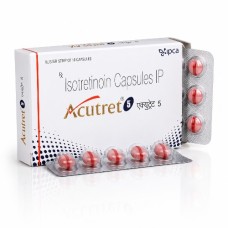 Acutret 5 Isotretinoin Capsules IP 5 mg 10's Acutret 5 Isotretinoin Capsules IP 5 mg 10's