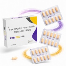 Ethifex 180 Tablets 10's Fexofenadine 180 mg Ethifex 180 Tablets 10's Fexofenadine 180 mg