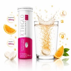 Ethiglo ET Effervescent Tablets with Glutathione 10 Tablets