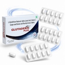 Glutaderm Plus L-Glutathione Reduced Tablets 10's Glutaderm Plus L-Glutathione Reduced Tablets 10's