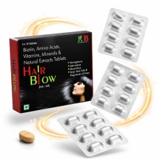 Hair Blow Biotin & Multivitamin Tablets 10's Hair Blow Biotin & Multivitamin Tablets 10's
