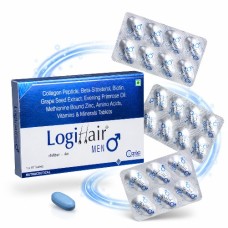 Logihair Men Hair Nutrition Tablets 10's Logihair Men Hair Nutrition Tablets 10's