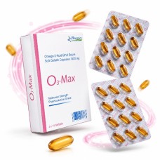O3-Max Omega-3 Acid Ethyl Esters 1000mg Capsules 15's O3-Max Omega-3 Acid Ethyl Esters 1000mg Capsules 15's