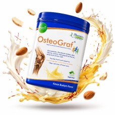 OsteoGraf Kesar Badam Flavour Joint Nutrition Powder 300g