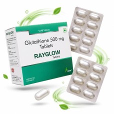 RayGlow Glutathione 500 mg Tablets 10's for Skin Wellness