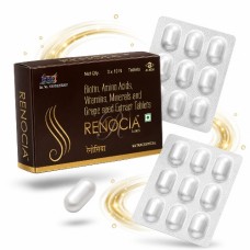 Renocia Tablets 10's with Biotin, Amino Acids & Grape Seed Extract