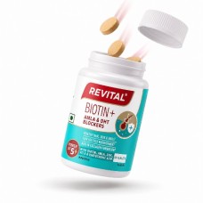 Revital Biotin+ Amla & DHT Blockers Tablets 50's