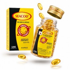 Seacod Cod Liver Oil Softgel Capsules 100's