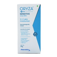 Oryza Sensitive Skin Moisturiser 75 gm Oryza Sensitive Skin Moisturiser 75 gm