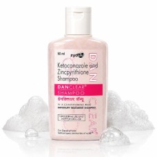 Danclear Ketoconazole & Zinc Pyrithione Shampoo 50ml by Zydus Danclear Ketoconazole & Zinc Pyrithione Shampoo 50ml by Zydus