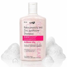 Danclear Ketoconazole & Zinc Pyrithione Shampoo 90ml by Zydus Danclear Ketoconazole & Zinc Pyrithione Shampoo 90ml by Zydus