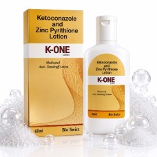 K-ONE Ketoconazole & Zinc Pyrithione Anti-Dandruff Lotion 60ml K-ONE Ketoconazole & Zinc Pyrithione Anti-Dandruff Lotion 60ml