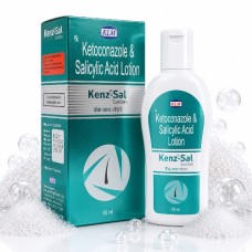 Kenz-Sal Ketoconazole & Salicylic Acid Lotion 60ml Kenz-Sal Ketoconazole & Salicylic Acid Lotion 60ml