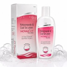 Novale-CT Ketoconazole & Coal Tar Scalp Lotion 75ml Novale-CT Ketoconazole & Coal Tar Scalp Lotion 75ml
