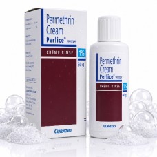 Perlice Permethrin Cream Rinse 1% w/w 60g Perlice Permethrin Cream Rinse 1% w/w 60g