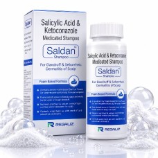 Saldan Salicylic Acid & Ketoconazole Medicated Shampoo