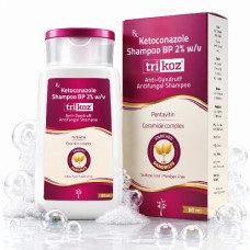 Tri Koz Ketoconazole Shampoo BP 2% w/v 80ml Tri Koz Ketoconazole Shampoo BP 2% w/v 80ml