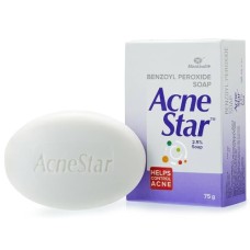 Acnestar 2.5% Benzoyl Peroxide Soap 75gm Acnestar 2.5% Benzoyl Peroxide Soap 75gm