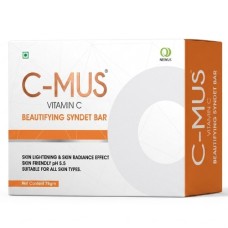 C-Mus Vitamin C Syndet Bar 75 gm C-Mus Vitamin C Syndet Bar 75 gm