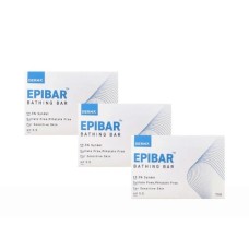 Epibar Bathing Bar 75 gm Pack of 3 Epibar Bathing Bar 75 gm Pack of 3
