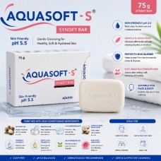 Aquasoft-S Syndet Bar 75gm Aquasoft-S Syndet Bar 75gm
