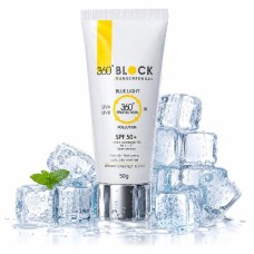 360° Block Sunscreen Gel SPF 50+ PA+++ | Blue Light Protection | 50g 360° Block Sunscreen Gel SPF 50+ PA+++ | Blue Light Protection | 50g
