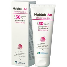 Hyblok-AC Spf30 Pa+++ Acne Sunscreen Gel 50 gm Hyblok-AC Spf30 Pa+++ Acne Sunscreen Gel 50 gm