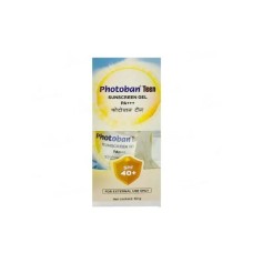 Photoban Teen Sunscreen Gel SPF 40+ PA+++ 50 gm Photoban Teen Sunscreen Gel SPF 40+ PA+++ 50 gm