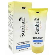Sunban Soft Gel Nano Zinc Dry-Touch Sunscreen SPF 50 75 gm