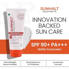 Sunhalt Gold Matte Spf 90+ Sunscreen Gel 50 gm