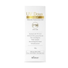 UV Doux Gold Silicone Sunscreen Gel SPF 50 PA+ 100 gm