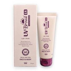 UV Broad LS Light Shade Tinted Sunscreen SPF 50 PA+ 50 gm UV Broad LS Light Shade Tinted Sunscreen SPF 50 PA+ 50 gm