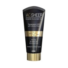 AC sheer invisible sunscreen gel 50 gm AC sheer invisible sunscreen gel 50 gm