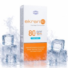 Ekran 80 Hydragel Sunscreen SPF 80 PA++++ Blue Light Protection | Broad Spectrum Sunscreen | 50g Ekran 80 Hydragel Sunscreen SPF 80 PA++++ Blue Light Protection | Broad Spectrum Sunscreen | 50g