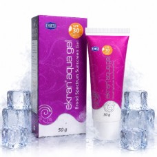 Ekran Aqua Gel Broad Spectrum Sunscreen Gel SPF 30+ PA+++ | Lightweight Daily UV Protection | 50g