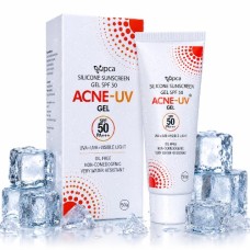 IPCA Acne-UV Silicone Sunscreen Gel SPF 50 PA+++ | Oil-Free Broad Spectrum Sunscreen | 50g