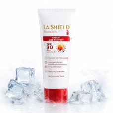 La Shield IR Expert Age Protect Sunscreen Gel SPF 30 PA+++ | Broad Spectrum UVA UVB IR Protection | Anti-Ageing Hydrating Sunscreen Gel | 60g La Shield IR Expert Age Protect Sunscreen Gel SPF 30 PA+++ | Broad Spectrum UVA UVB IR Protection | Anti-Ageing Hydrating Sunscreen Gel | 60g