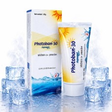 Photoban-30 Aquagel Sunscreen SPF 30 Broad Spectrum UVA/UVB Protection Gel 60g Photoban-30 Aquagel Sunscreen SPF 30 Broad Spectrum UVA/UVB Protection Gel 60g