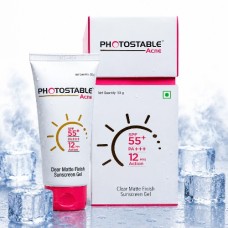 Photostable Acne Clear Matte Finish Sunscreen Gel SPF 55+ PA+++ 50g Photostable Acne Clear Matte Finish Sunscreen Gel SPF 55+ PA+++ 50g