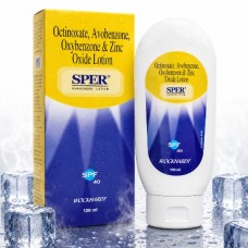 SPER Sunscreen Lotion SPF 40 | Broad Spectrum UVA & UVB Protection | 100ml
