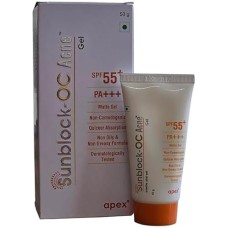 Sunblock-OC Acne SPF 55+ PA+ Gel 50 gm