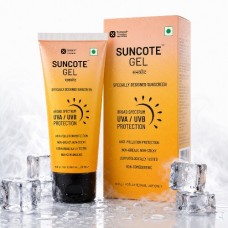 Suncote Gel Broad Spectrum UVA/UVB Sunscreen | Anti-Pollution Protection | Non-Greasy | Non-Comedogenic | 100g Suncote Gel Broad Spectrum UVA/UVB Sunscreen | Anti-Pollution Protection | Non-Greasy | Non-Comedogenic | 100g
