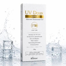 UV Doux Gold Silicone Sunscreen Gel SPF 50 PA+++ 100g