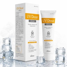 UV Doux Mineral SPF 50 PA+++ Physical Sunscreen Gel 30g for All Skin Types UV Doux Mineral SPF 50 PA+++ Physical Sunscreen Gel 30g for All Skin Types