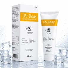 UV Doux SPF 50 PA+++ Silicone Sunscreen Gel 100g for All Skin Types