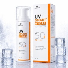 UV Smart Hydra Sunscreen SPF 50+ PA++++ Lotion 50ml for Daily Use UV Smart Hydra Sunscreen SPF 50+ PA++++ Lotion 50ml for Daily Use