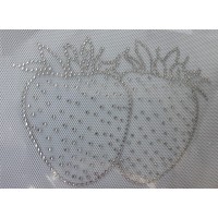 Two Cherries Rhinestone Hotfix Iron on Clothes Two Cherries Rhinestone Hotfix Iron on Clothes